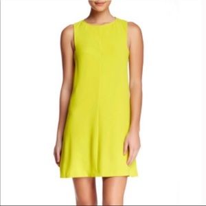 Trina Turk Lime Shift Dress - size 8